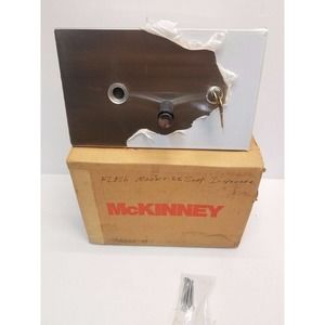 Lot 2 McKinney Washroom Accessories Flush Mount Stainless Steel Soap Dispenser